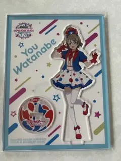 渡辺曜 ミャクミャクなりきりアクリルスタンド 大阪・関西万博コラボ