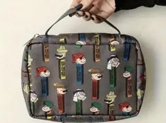 PEZ トラベルポーチ グレー