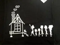 レア❗️ サザエさん風　パロディTシャツ　M ブラック　未使用　printstar