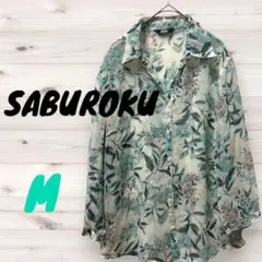 SABUROKU レディース 長袖シャツ カットソー ブラウス a1160