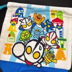 ウルトラマン コップ袋 巾着袋