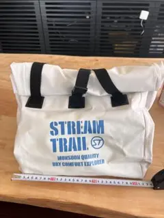 ストリームトレイル Stream trail ロールダウントートS ホワイト