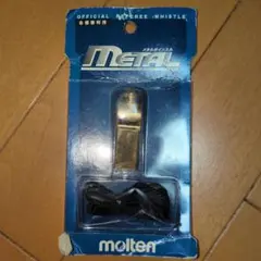 molten メタルホイッスル 審判用　金　未使用