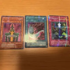 遊戯王カード　２期　パラレルレア　３枚セット