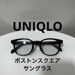 ユニクロ ボストンスクエアサングラス ブラック