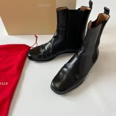 【美品】BALLY　バリー　サイドゴア　ショート　ブーツ　イタリア製　23.0