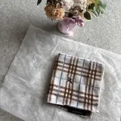 BURBERRY チェック柄ハンカチ
