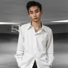 jentlouis Arm zip Regular Shirt white