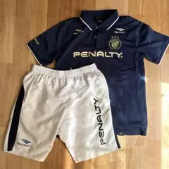 サッカー ウェア上下ポロシャツ ショートパンツセット L