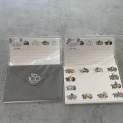 希少✨ダイソー ディズニー100周年グッズ プラチナシリーズ レターセット