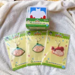 [新品] クレヨンしんちゃん 一番くじ G賞 H賞 ラバーチャーム ステッカー