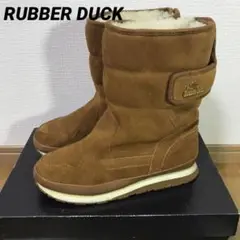 RUBBER DUCK ラバーダック ムートンブーツ 長靴 防寒 スエード ボア