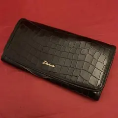Dakota☆ブラックレザー長財布☆美品