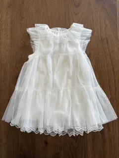 【美品】gelato pique ベビードレス XXS