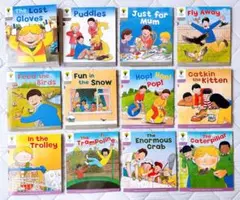 新版Oxford Reading Tree Stage1の12冊セット　音声付き