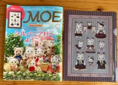 MOE　25年7月号　シルバニアファミリー特集　クリアファイル付録付