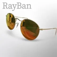 Ray-Ban RB3447 偏光レンズ ピンク サングラス レイバン