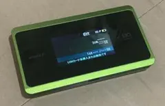 WiMAX 2+ モバイルルーター グリーン
