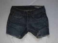 ★美品★HILFIGERDENIMヒルフィガーデニムショートパンツ【W26】
