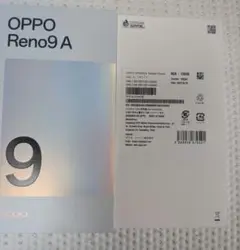 OPPO Reno 9A 128GB sim フリー　ムーンホワイトおまけ有り