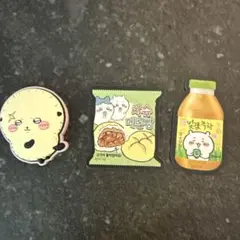 ちいかわマグネット3個セット　ラッコ　ハチワレ