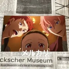 Free! DF 特典 特製エンドカード絵柄ポストカード 旭 貴澄