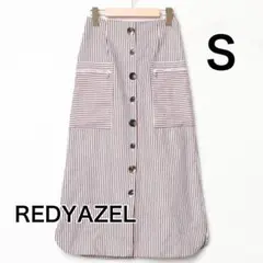 【美品】REDYAZEL ストライプ スカート Ｓ