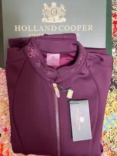 【中古・未使用品】ホラントクーパー Hambury リバーシブル ロイヤル ダウンジャケット HOLLAND COOPER M レディース 乗馬 馬術 中古・未使用品】ホラントクーパー Hambury リバーシブル