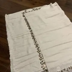 23区 シルク カシミヤ ベージュ 大判 薄手 ストール ショール