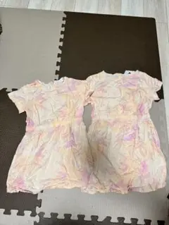 H&M 姉妹コーデ ワンピース