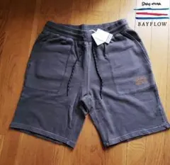 【新品】BAYFLOW Lサイズ スウェット ショートパンツ チャコールグレー