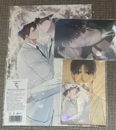 韓国BL 夜明け、雲、そして河　ポスター&カードセット