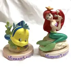 ディズニーリトル・マーメイド 陶器アリエル フランダーMERMAIDLAGOON