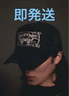 CLASSIC OF WINDOWS BUTTERFLY MESHCAP 黒