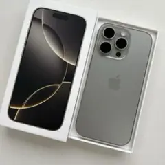 iPhone 16Pro ナチュラルチタニウム 128GB SIMフリー