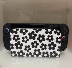 Nintendo Switch２ スイッチ２ケース　ドックカバー　白　花柄