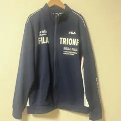 FILA フィラ　トリオンフ ジャージ　 XL ネイビー