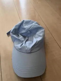 水色シンプルキャップ