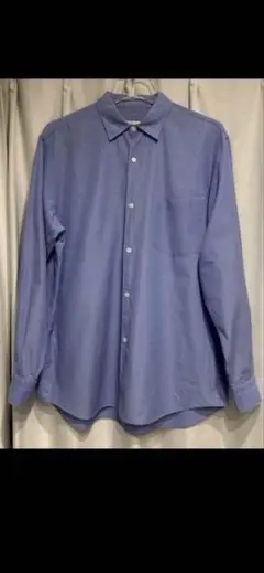 Size 2 COMOLI 21SS コモリシャツ サックス レギュラーカラー