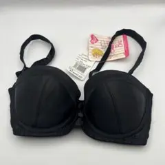 新品未使用 PEACH JOHN ボムバストブラ 32A 黒 ブラジャー
