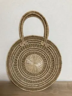 ジュートのバッグ