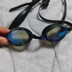 競技用水泳ゴーグル ミラー加工レンズ