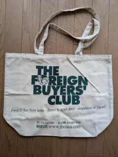 【新品・未使用】THE FOREIGN BUYERS' CLUB トートバッグ
