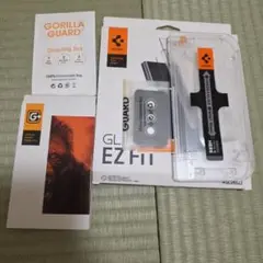 Zfold5 Spigenガラスフィルム カメラ保護ガラスフィルム 未使用品
