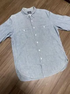 J. Crew シャンブレーシャツ M ライトブルー