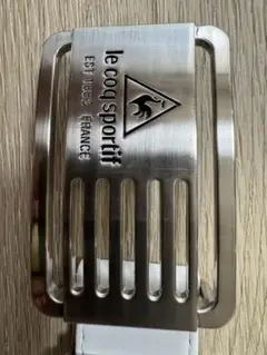 le coq sportif ホワイトベルト