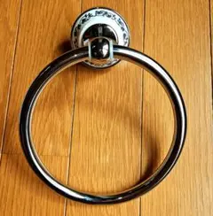 ＊新品未使用 ステンレス製タオル掛け