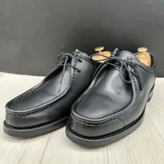 【極美品】REGAL リーガル チロリアンシューズ レザー 革靴 ブラック 26