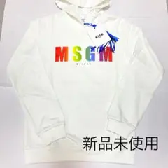 新品未使用 MSGM ロゴ スウェットパーカー フーディー