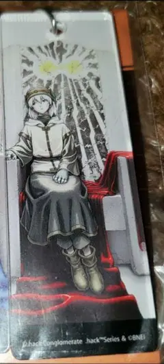 .hack//20周年記念展　司　プレートキーホルダー